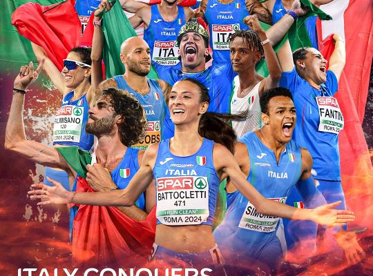 Læs om Italiens succes ved EM i atletik 