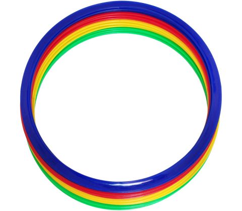 Agility  koordinationsringe - Sæt af 12 stk agility ringe.