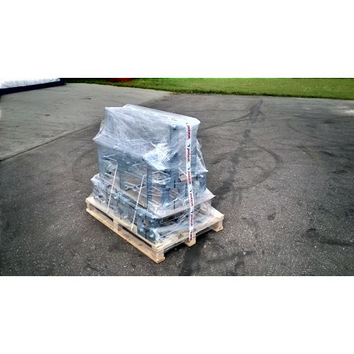 GROUND ANCHOR SET FOR DISCUS BARRIER