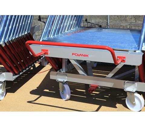 Hækkevogn til konkurrencehække fra Polanik 