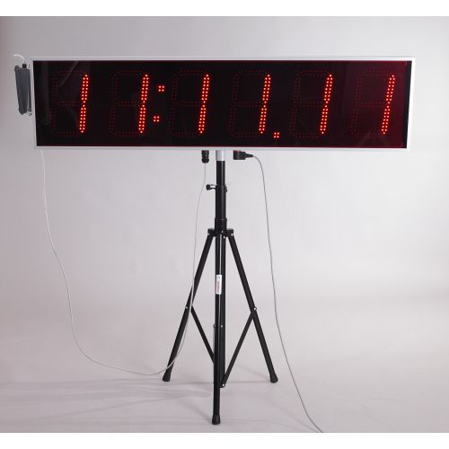LED RACE CLOCK WITH RESULTS OPTION