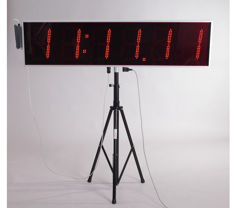 LED RACE CLOCK WITH RESULTS OPTION