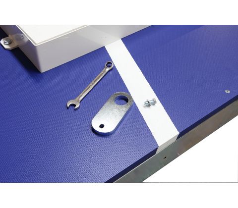 PORTABLE SHOT PUT THROWING CIRCLE WITH TOE BOARD