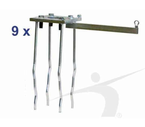 GROUND ANCHOR SET OF DISCUS THROWING CAGE for KLD-5-A