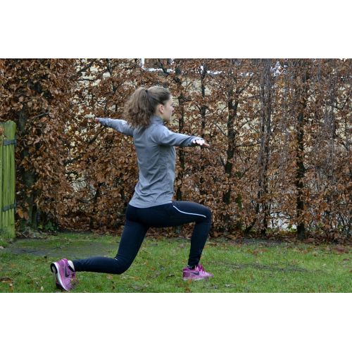 Tilbud løbetøj med tights og løbetrøje dame