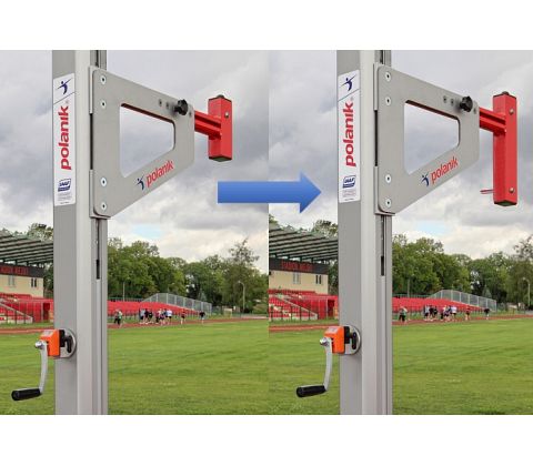 SET OF TWO CROSSBAR SUPPORT ARMS