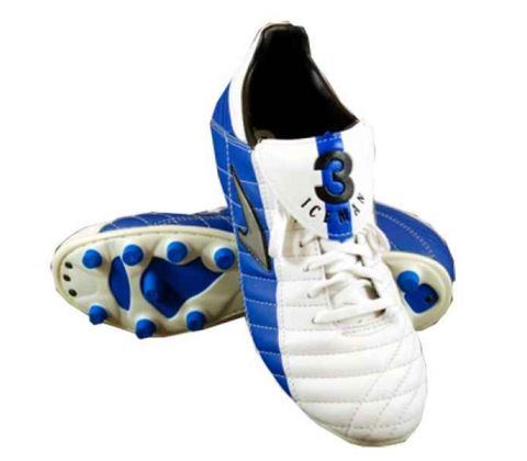 Billige fodboldstøvler - Icemann 33-040 hvid/blå