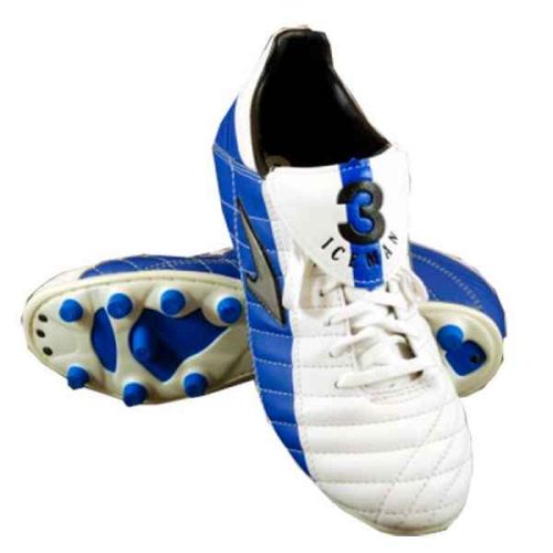 Billige fodboldstøvler - Icemann 33-040 hvid/blå