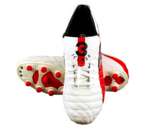 Billige fodboldstøvler - Icemann  rød/hvid  