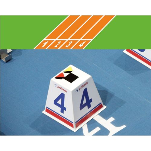 Banemarkører 4 stk i et sæt - Få et tilbud