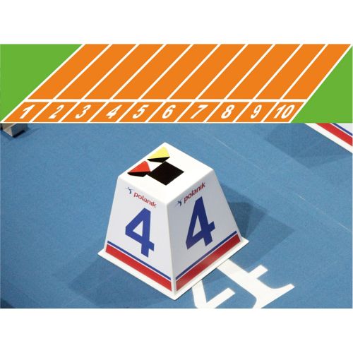 Banemarkører - 10 stk i et sæt - Få et tilbud