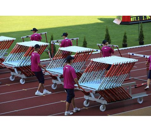 Hækkevogn til konkurrencehække fra Polanik