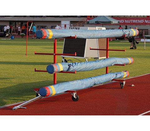 VAULTING POLE/CROSSBAR CART