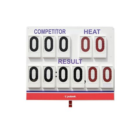 Resultattavle til atletik