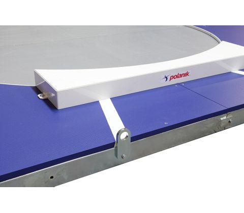 PORTABLE SHOT PUT THROWING CIRCLE WITH TOE BOARD