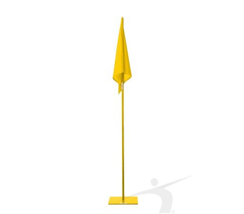 YELLOW FLAG WITH BASE