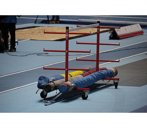 VAULTING POLE/CROSSBAR CART