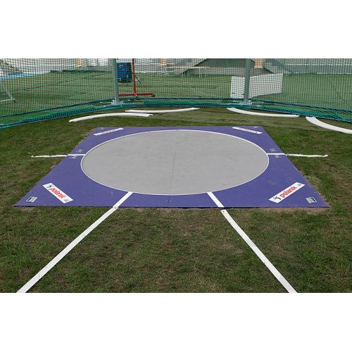 PORTABLE DISCUS THROWING CIRCLE