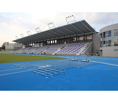 MODULAR GRID PLATFORM WITH TWO CARTS