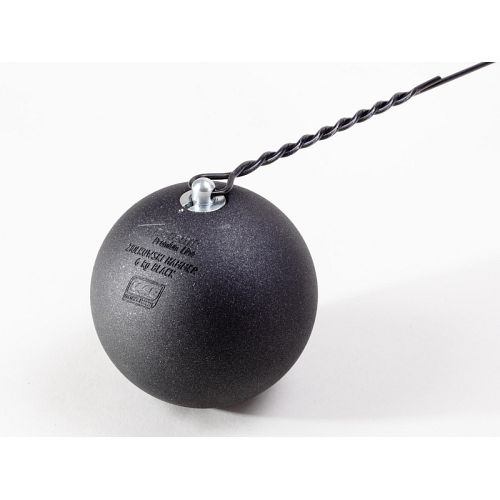 Hammerkast sort 6 kg stål ZIOLKOWSKI  + HAMMER taske HB OR COMPETITION GLOVE FREE!