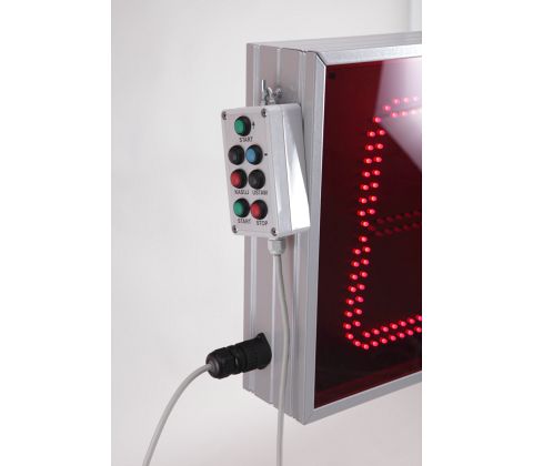 LED RACE CLOCK WITH RESULTS OPTION