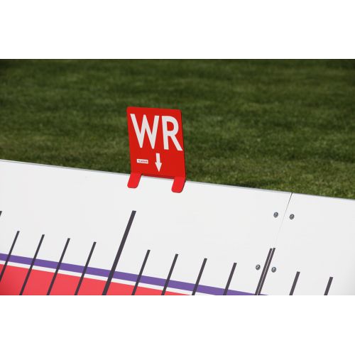 WORLD RECORD MARKER FOR ALUMINIUM DISTANCE INDICATOR