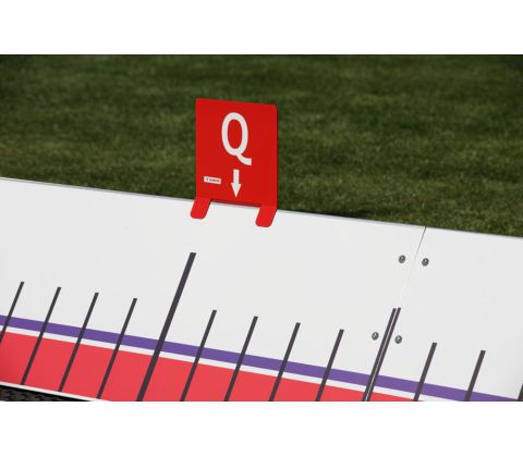 QUALIFICATION MARKER FOR ALUMINIUM DISTANCE INDICATOR