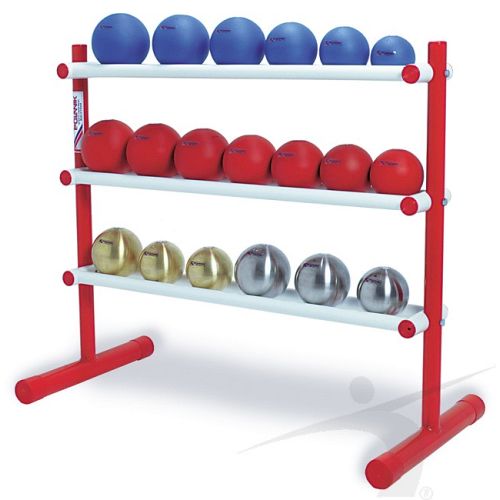 Kuglestativ med plads til 18 kugler
