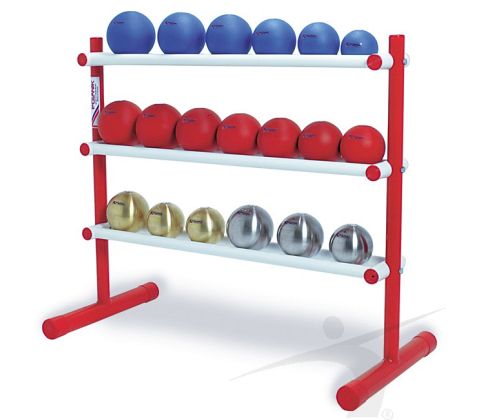 Kuglestativ med plads til 18 kugler