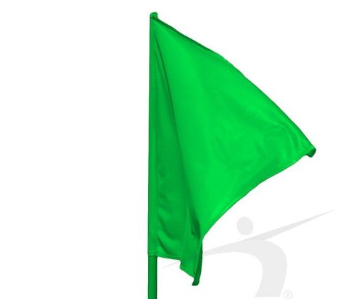 GREEN FLAG WITH BASE