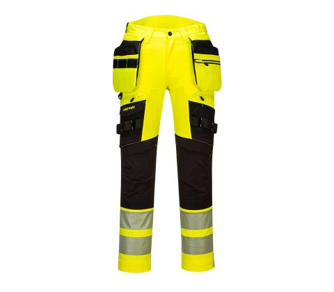 vest I hele verden Instrument Arbejdsbukser - Køb DX4 hi-vis bukser med hængelommer