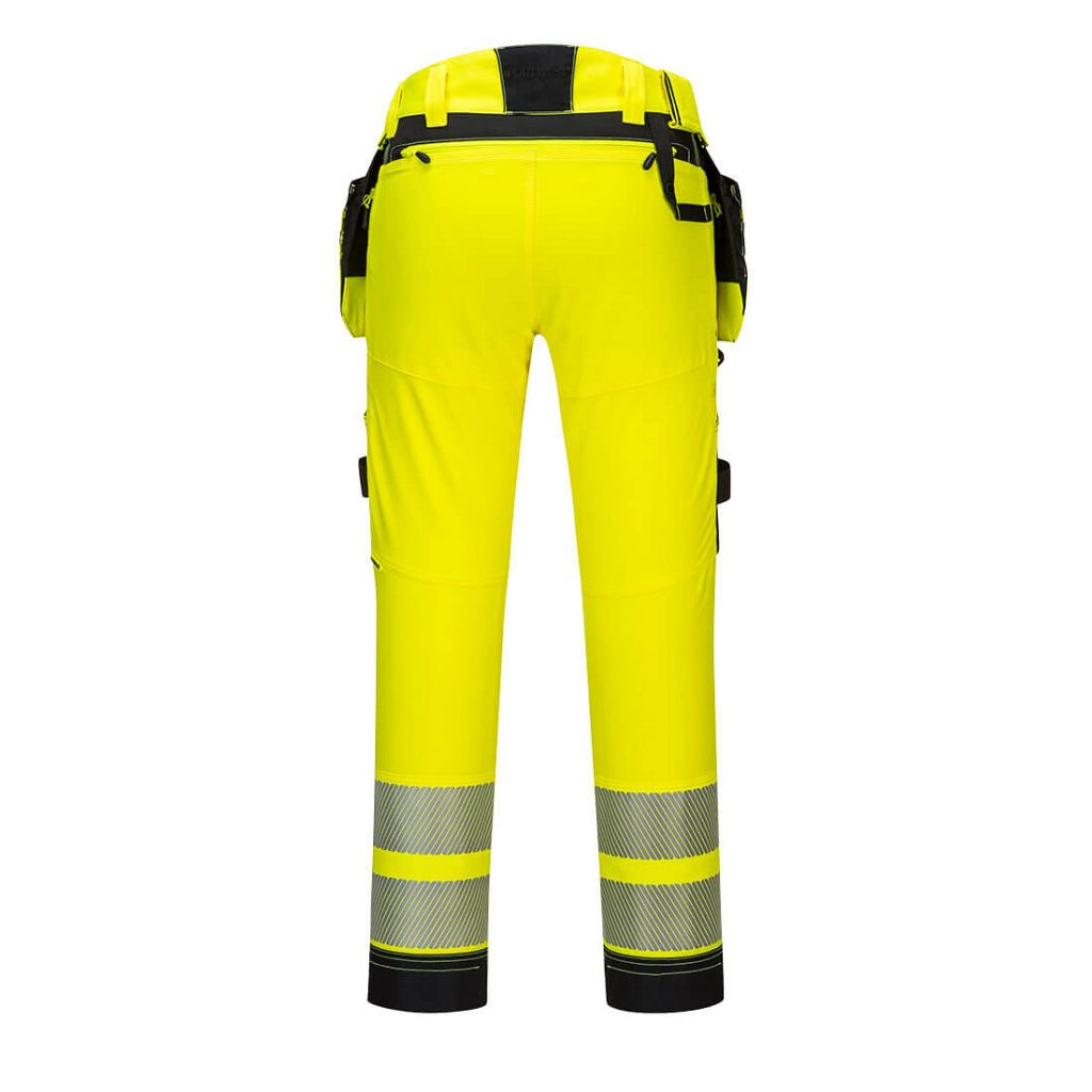 vest I hele verden Instrument Arbejdsbukser - Køb DX4 hi-vis bukser med hængelommer