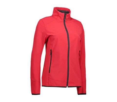 Damejakke- Køb Funktionel dame softshell-jakke  ID0856
