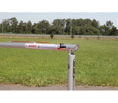 POLE VAULT FOLDABLE CLUB STANDS WITH ELECTRONIC READOUT