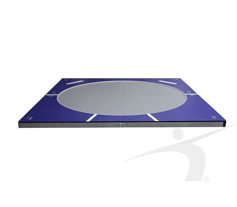 PORTABLE DISCUS THROWING CIRCLE