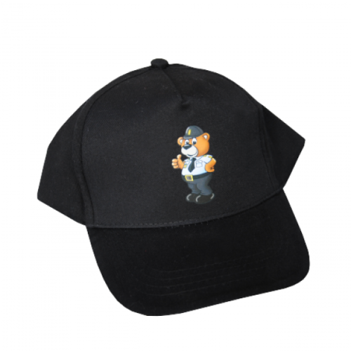 Bamse Betjent,cap i one size. 