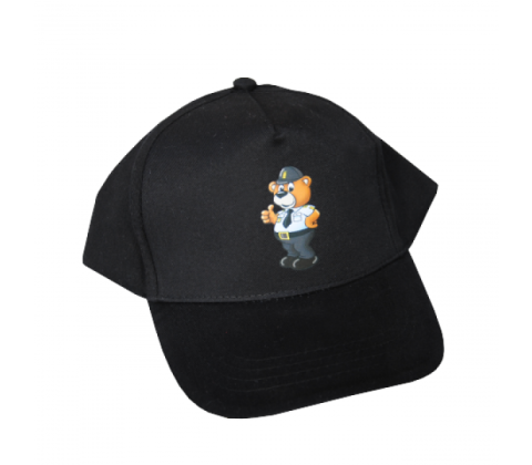 Bamse Betjent,cap i one size. 