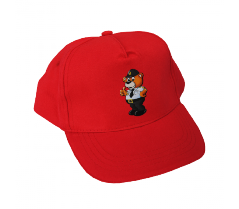 Bamse Betjent,cap i one size. 