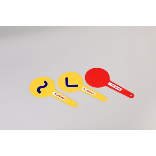  SET OF RACE WALKING JUDGES PADDLES