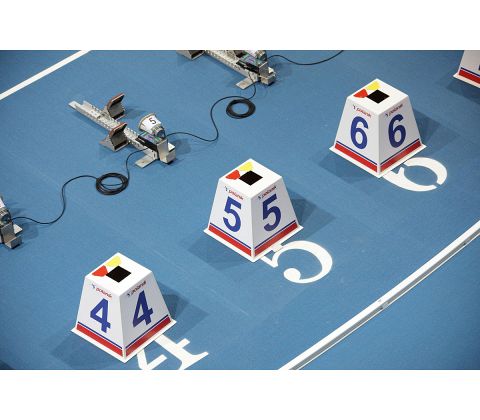 Banemarkører til atletik - Få et tilbud