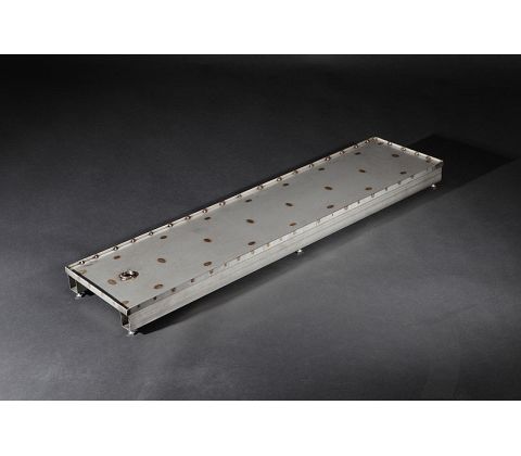 STAINLESS STEEL COVER WITH EDGES FOR COMPETITION TAKE-OFF BOARDS