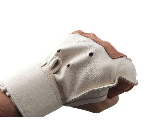 Hammerkast handske - hård læder - højre