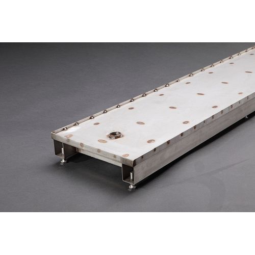 STAINLESS STEEL COVER WITH EDGES FOR COMPETITION TAKE-OFF BOARDS