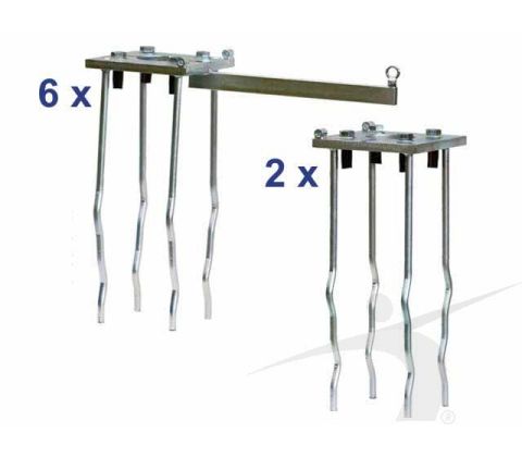 GROUND ANCHORS SET FOR THE CAGES KLM-5/7-A AND KLM-7/9-A