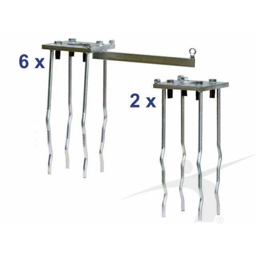 GROUND ANCHORS SET FOR THE CAGES KLM-5/7-A AND KLM-7/9-A