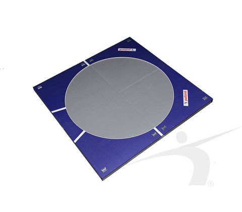 PORTABLE DISCUS THROWING CIRCLE