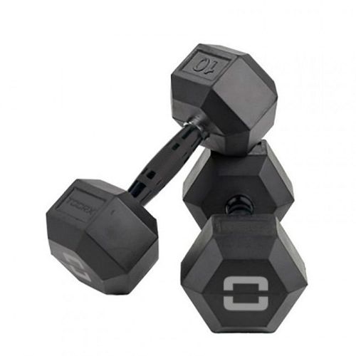 Håndvægt - Hexagon Gummi håndvægt 