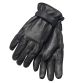 Handske,  Hjorteskinds handske, sort