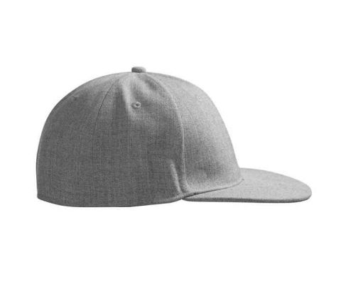 Kasket - Køb Uld-look cap med flad skygge