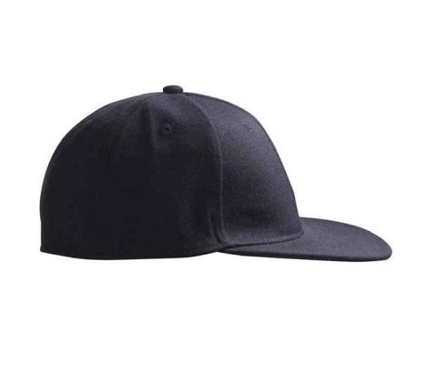 Kasket - Køb Uld-look cap med flad skygge